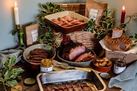 The Appleeton's festive hamper.