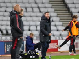 Sunderland head coach Lee Johnson.