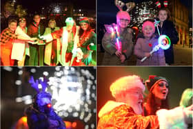 The festive season is officially underway in South Shields following the Christmas light switch on.