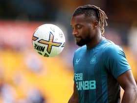 Newcastle United's Allan Saint-Maximin is close to a comeback.