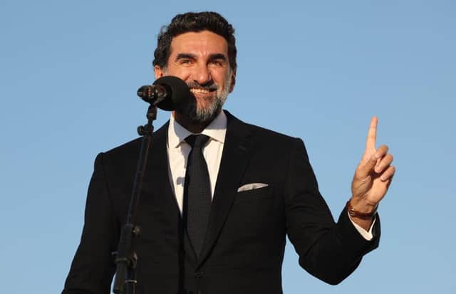 ST ALBANS, ENGLAND - JUNE 11: Saudi Public Investment Fund governor and Newcastle United chairman Yasir Al-Rumayyan. (Photo by Matthew Lewis/Getty Images)