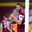 Burnley boss Sean Dyche expects Erik Pieters to be back in time for Sunday's Premier League tie with Newcastle United. (Photo by Alex Pantling/Getty Images)