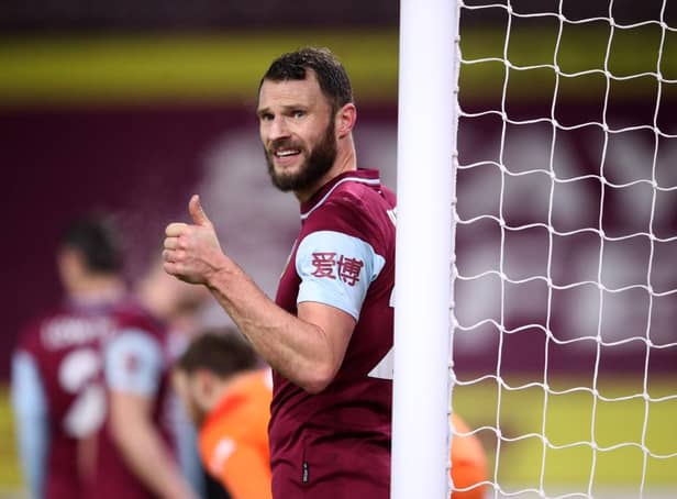 Burnley boss Sean Dyche expects Erik Pieters to be back in time for Sunday's Premier League tie with Newcastle United. (Photo by Alex Pantling/Getty Images)