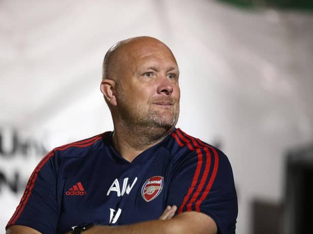 Andy Woodman at Arsenal.