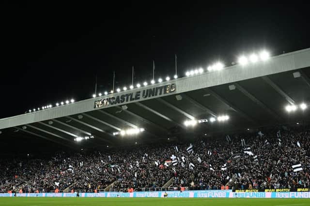 Alan Shearer hopes the atmosphere at St James's Park on Tuesday night can continue into future games (Photo by PAUL ELLIS/AFP via Getty Images)