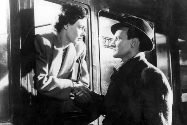 Celia Johnson and Trevor Howard in Brief Encounter shot at Carnforth Railway Station. The town is holding a 1940s weekend to celebrate the 80th anniversary of the film.