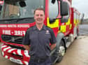 Richie Rickaby, Area Manager for Community Safety at Tyne and Wear Fire and Rescue Service