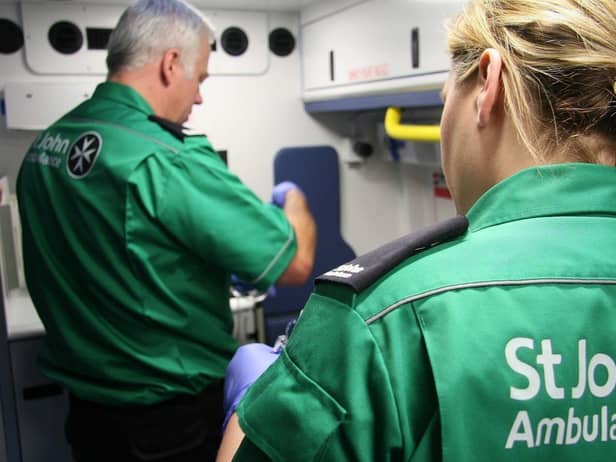 St John's Ambulance is running the sessions.