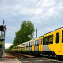 One of the new Metro trains which has been withdrawn from service.