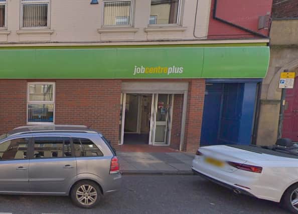 Google Streetview image of the job centre in Jarrow