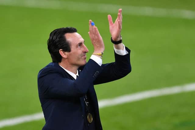 Unai Emery is reportedly close to becoming Newcastle United manager (Photo by ADAM WARZAWA/AFP via Getty Images)