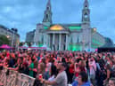 The space was packed out for the iconic event