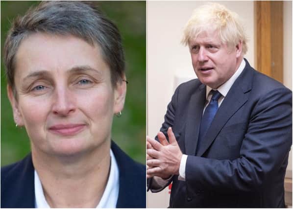 Jarrow MP Kate Osborne has crossed swords with Prime Minister Boris Johnson in the House of Commons