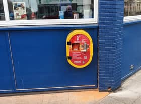 Defibrillator installed outside Chichester Arms