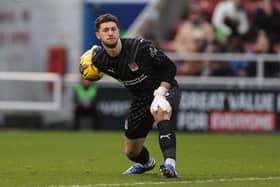 Goalkeeper Max Thompson has returned to Newcastle United at the end of his loan spell with Northampton Town (Picture: Pete Norton/Getty Images)
