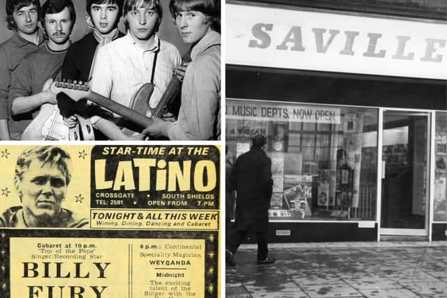 The South Tyneside music scene in the late swinging 60s.