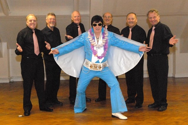 Elvis with the Harmony Choir in 2009. Recognise anyone?