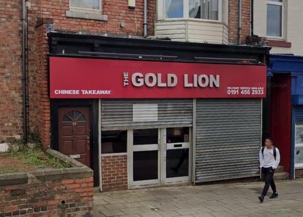 The Gold Lion takeaway on Dean Road in South Shields has a 4.5 rating from 79 Google reviews.