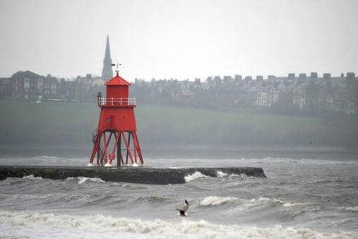 The weather across South Tyneside looks to be turning colder with some rain.