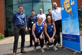 Barratt Homes employees are raising money for Daft as a Brush charity in The Great North Run