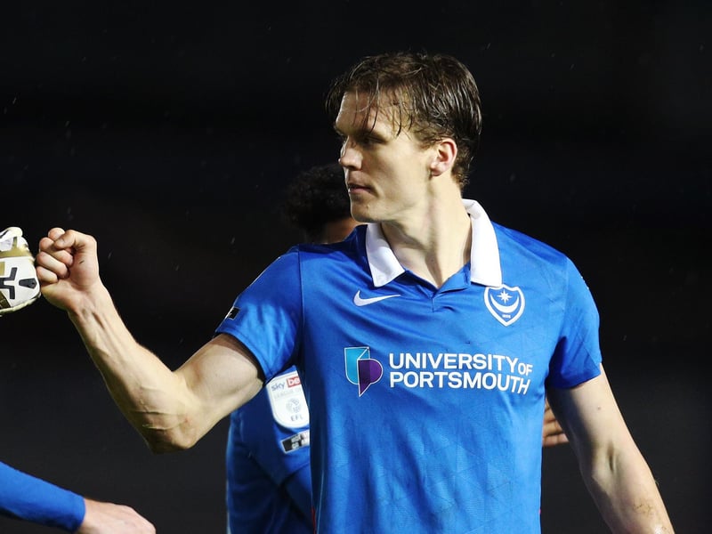 Perhaps isn't the most suited to playing out from the back but he gives Pompey plenty of other attributes that are needed when it comes to defending.