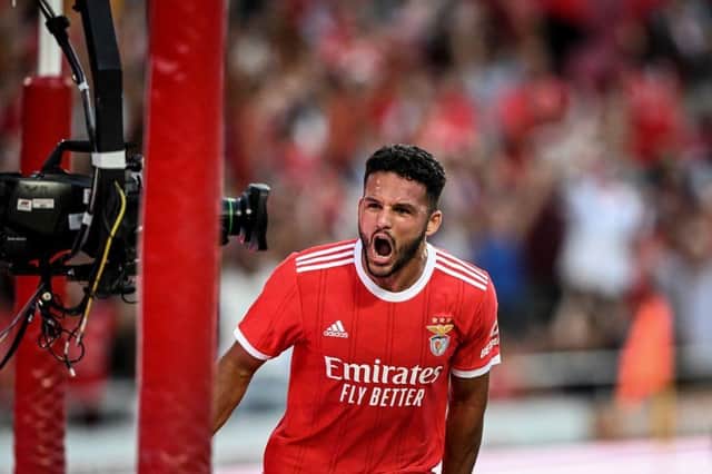 PSG are reportedly monitoring Newcastle United target Goncalo Ramos (Photo by PATRICIA DE MELO MOREIRA/AFP via Getty Images)