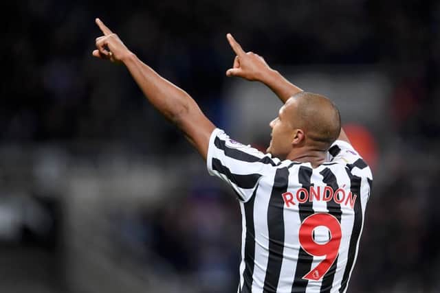 Former Newcastle United striker Salomon Rondon has had his contract terminated by Everton.