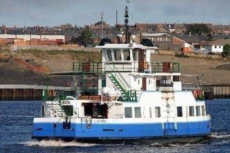 Shields Ferry passengers are being urged to only use the service for essential travel .