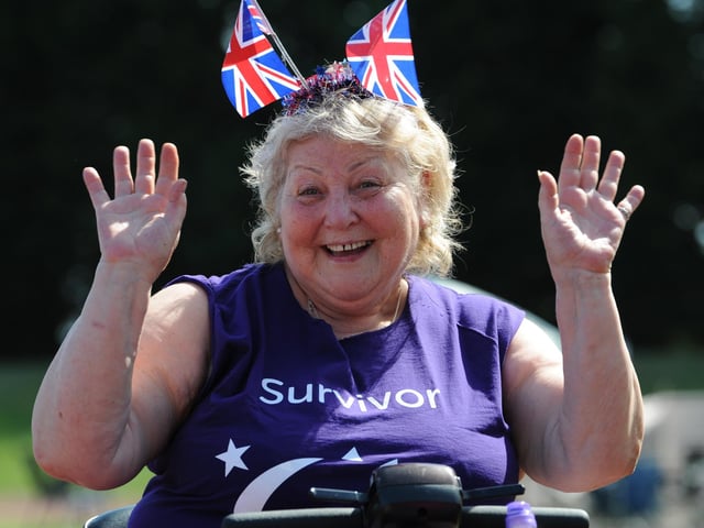 Cancer Research Relay for Life at Monkton Stadium, Jarrow.