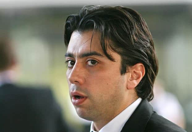 Kia Joorabchian, football agent for Argentine footballer Carlos Tevez, attends a Labour Party fundraising event in London, 12 July 2007. A Federal judge in Brazil charged Joorabchian with alleged money laundering Thursday according to the Times of London.