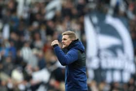 Newcastle United head coach Eddie Howe has led the club up to ninth in the table.