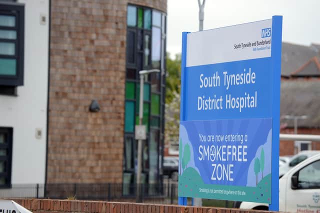 South Tyneside District Hospital.