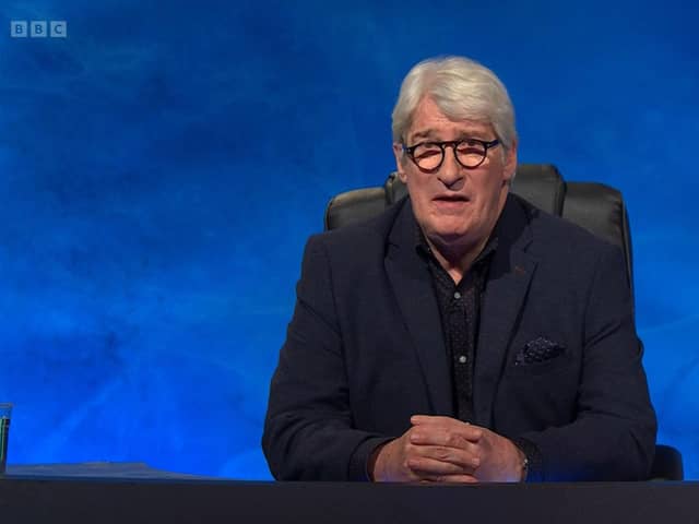 Jeremy Paxman hosts his final episode of University Challenge. Picture: BBC Two/PA Wire