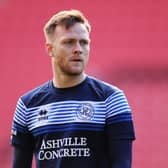 Todd Kane of Queens Park Rangers looks on as he warms up prior to the Sky Bet Championship match between Bristol City and Queens Park Rangers at Ashton Gate.