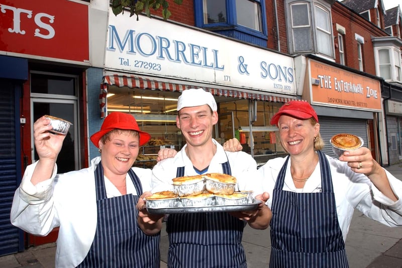Morrell's new breakfast pies look like they were going down a treat in 2003.