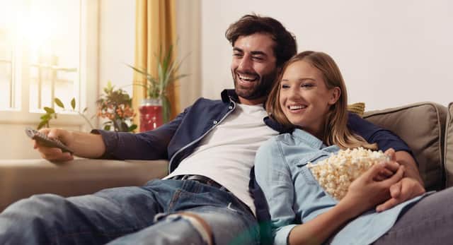 Valentine's Day is perfect for a date night in front of the television