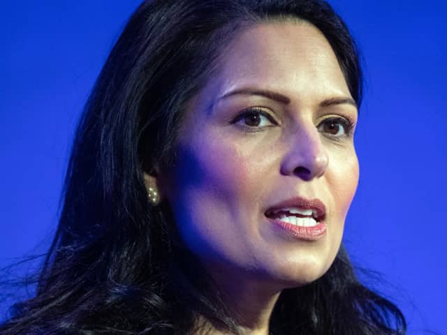 Home Secretary Priti Patel. Photo by PA.