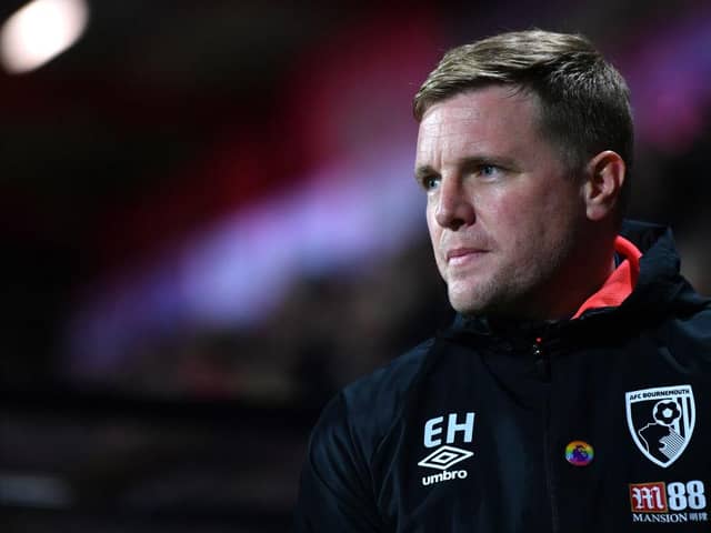Former Bournemouth boss Eddie Howe is close to joining Newcastle United. (Photo by Dan Mullan/Getty Images)