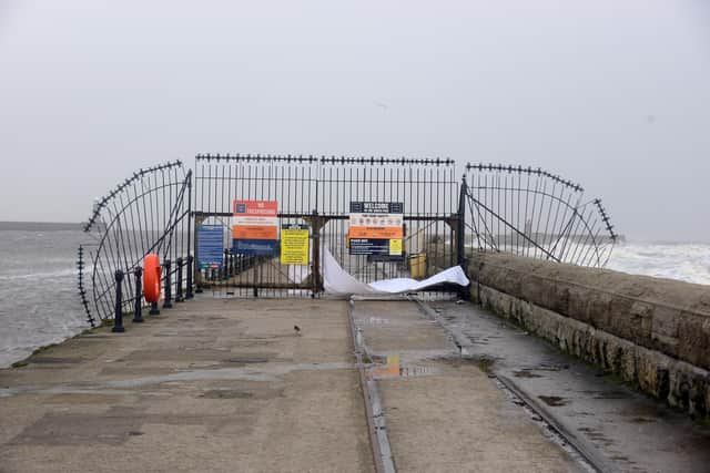 The South Pier, South Shields.