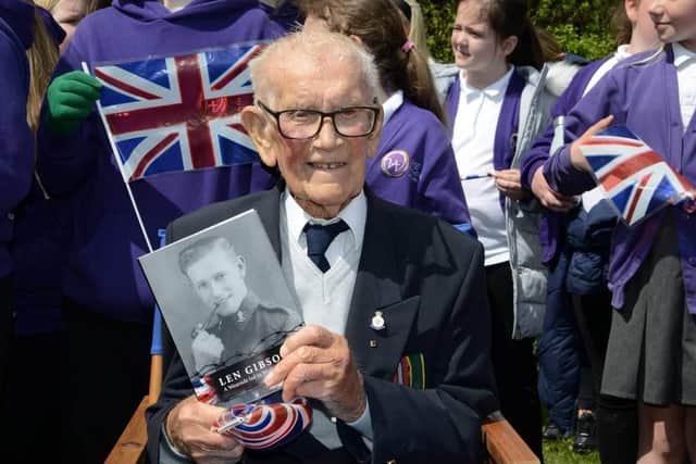 Len Gibson BEM, who passed away last year aged 101