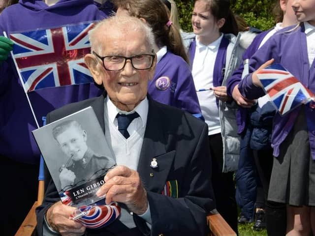 Len Gibson BEM, who passed away last year aged 101