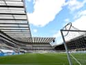 Newcastle General View during the Premier League match between Newcastle United and Liverpool FC at St. James Park on July 26, 2020 in Newcastle upon Tyne, England. (Photo by Andrew Powell/Liverpool FC via Getty Images)