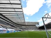 Newcastle General View during the Premier League match between Newcastle United and Liverpool FC at St. James Park on July 26, 2020 in Newcastle upon Tyne, England. (Photo by Andrew Powell/Liverpool FC via Getty Images)