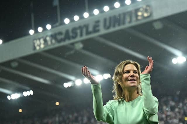 Newcastle United co-owner Amanda Staveley.