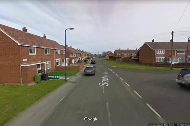 The incident happened on Souter View, Whitburn. Image by Google Maps.