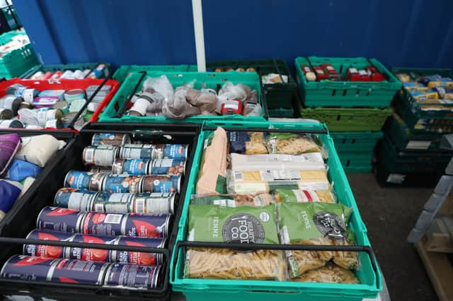 Food bank support rockets