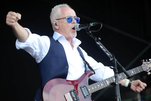Nick Kershaw performs in front of fans at This is South Tyneside in Bents Park.