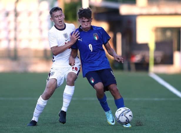 Chris Rigg on international duty