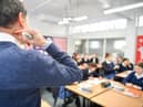 Teacher virus jab call
