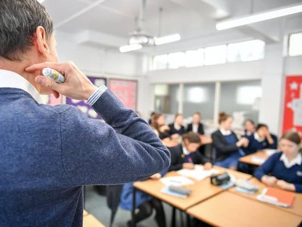 Teacher virus jab call